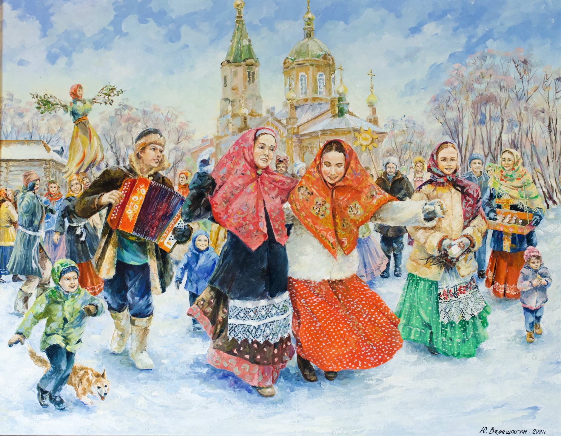 Прошла масленица народные гуляния. Кустодиев масленичное гуляние. Картины Ивана Масленникова Масленица.