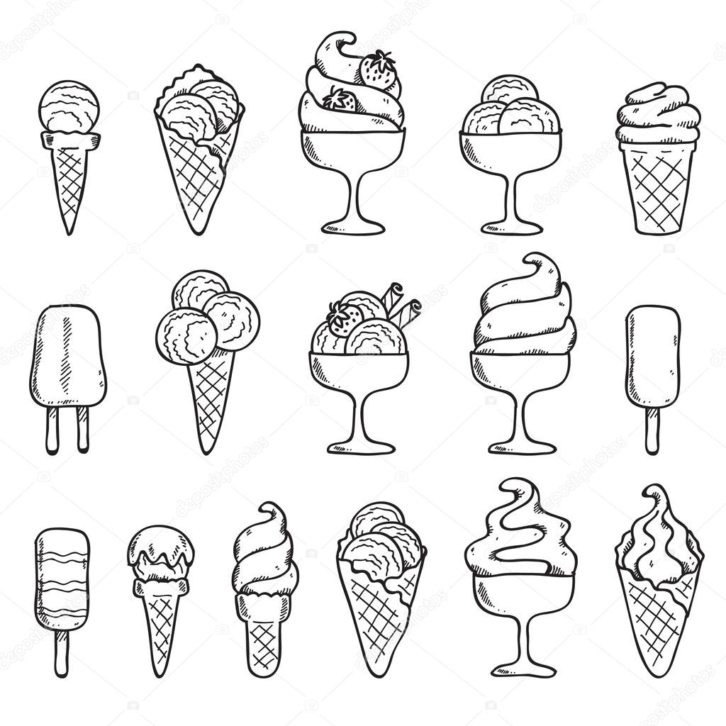 Мороженое раскраска для детей (67 фото) - фото - картинки и рисунки: скачать бесплатно