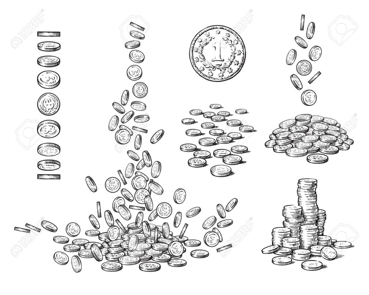 Картина из монет — Артём Владимиров — графический дизайнер