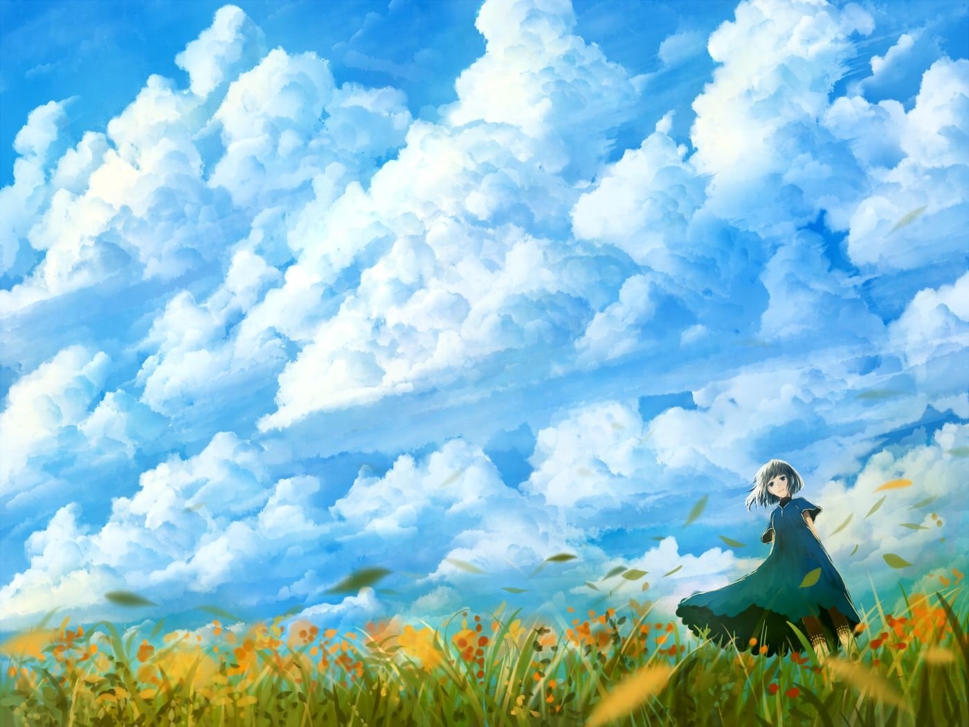 Картинки нарисованное небо. Небо мультяшное. Сказочное небо. Пейзаж с облаками.