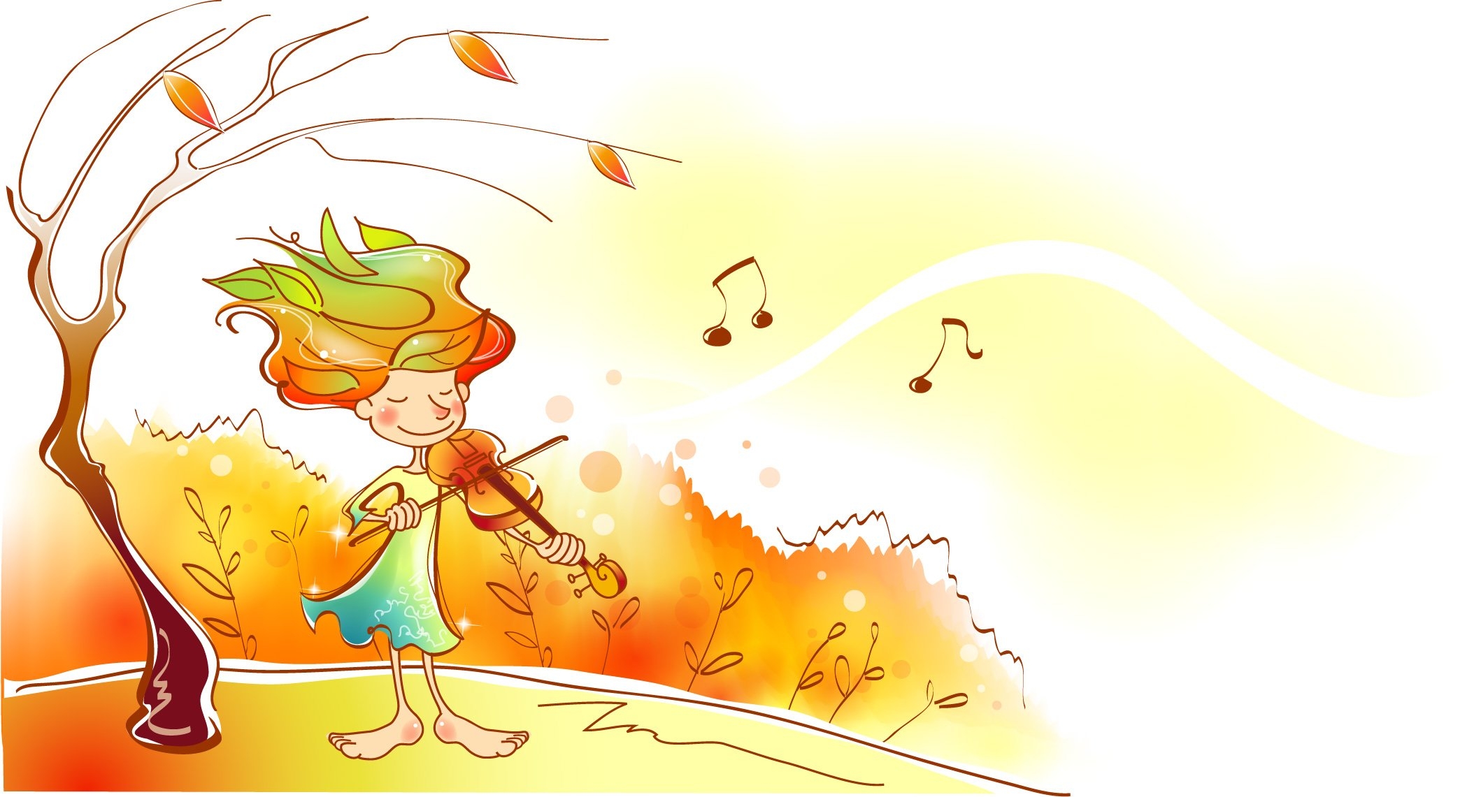 Ветер играет легкой листвою. Осенние рисунки. Осень иллюстрации. Осень рисунок для детей. Ветер рисунок.