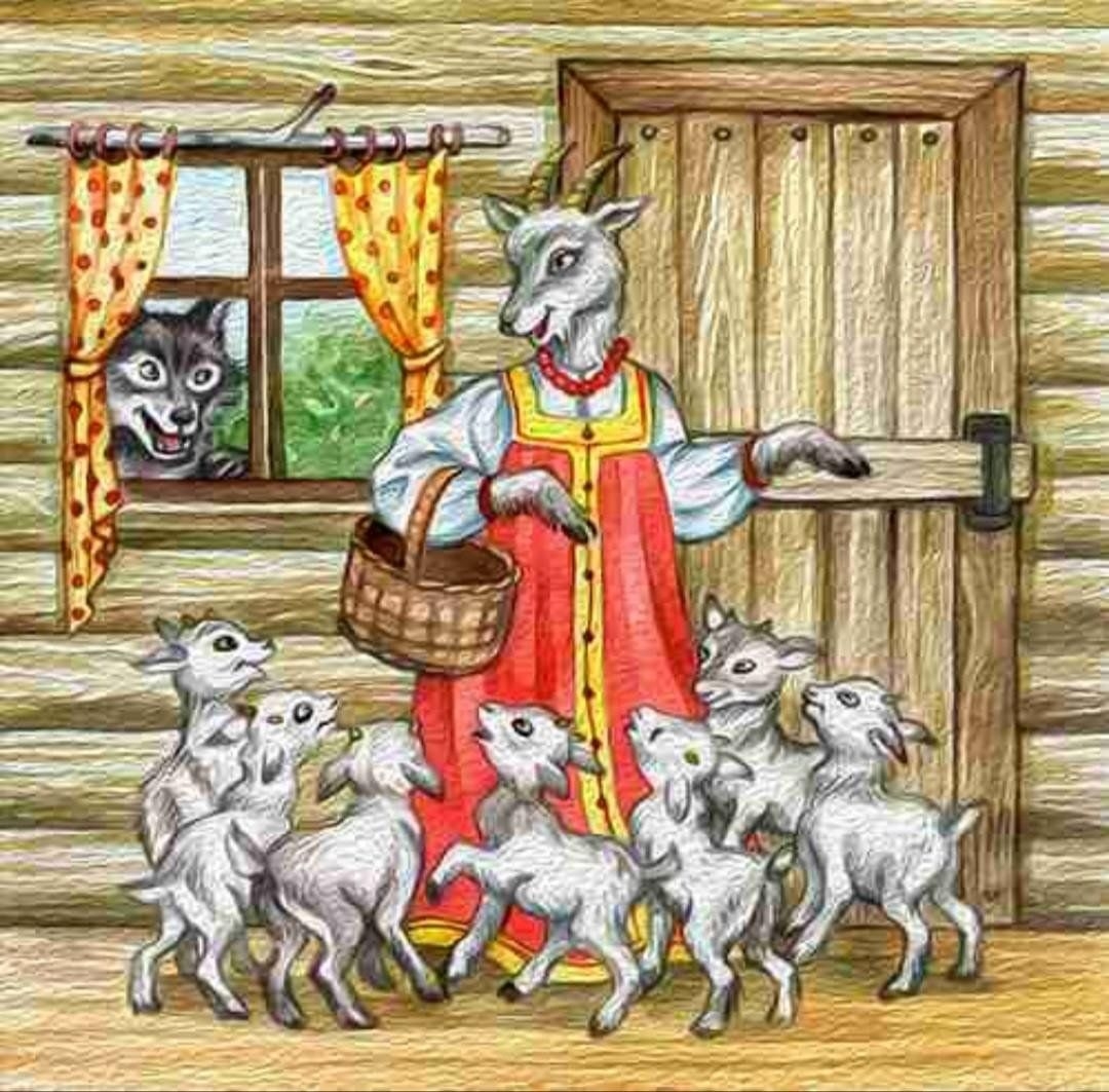 Сказка семеро козлят и серый волк. Сказки "волк и семеро козлят". Сказки для детей волк и семеро козлят. Волк и семеро козлят (волк). Аудиосказка 7 козлят слушать