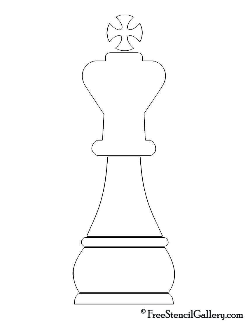 Фигура король в шахматах рисунок - 61 фото