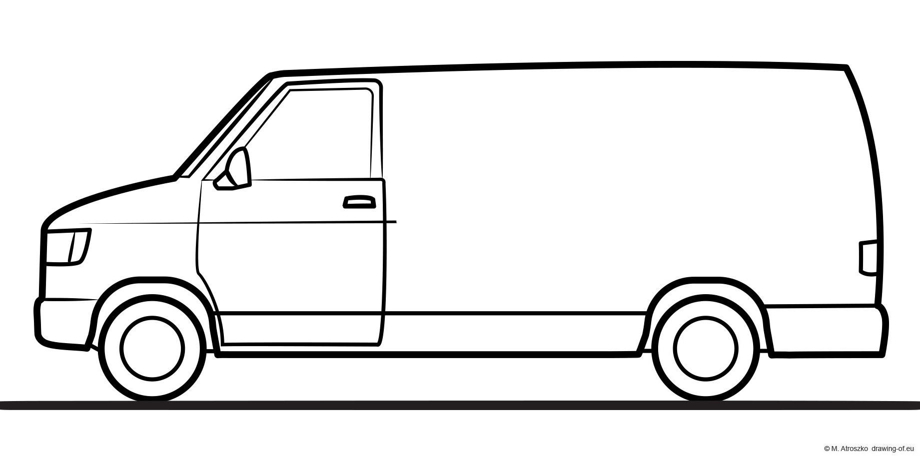 Фургон неон иллюстрация гифка