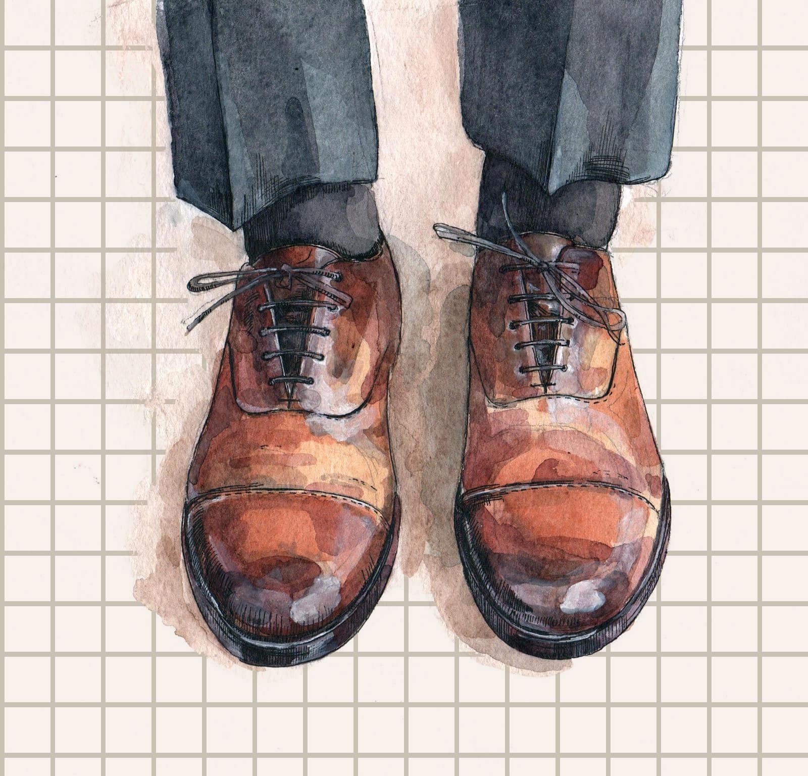 Осенние мужские ботинки под брюки - 51 фото