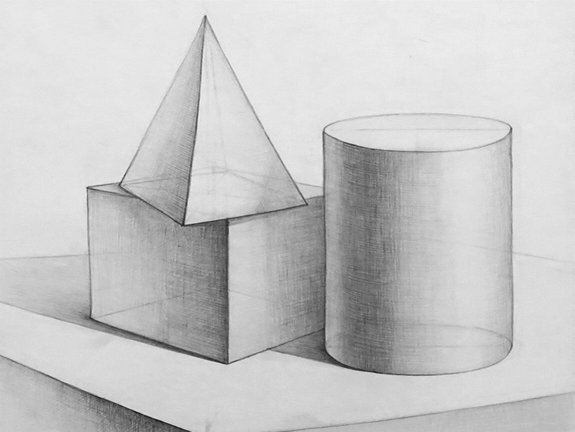 Сложные геометрические фигуры из бумаги шаблоны. Аппликация из геометрических фигур