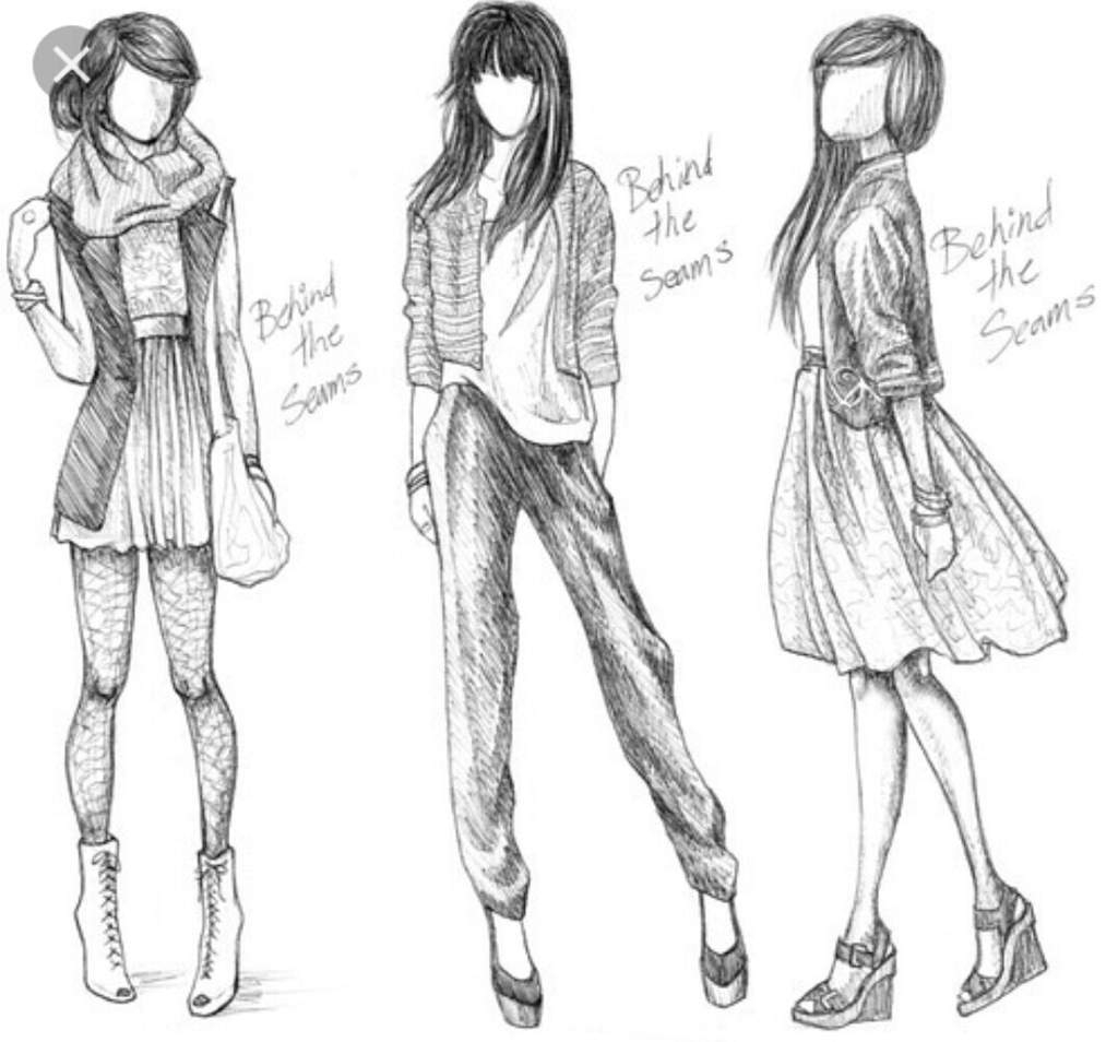 Одежда рисунок. Эскизы модной одежды. Зарисовки моделей одежды. Рисунок модели для одежды. Девочки карандашом в полный рост