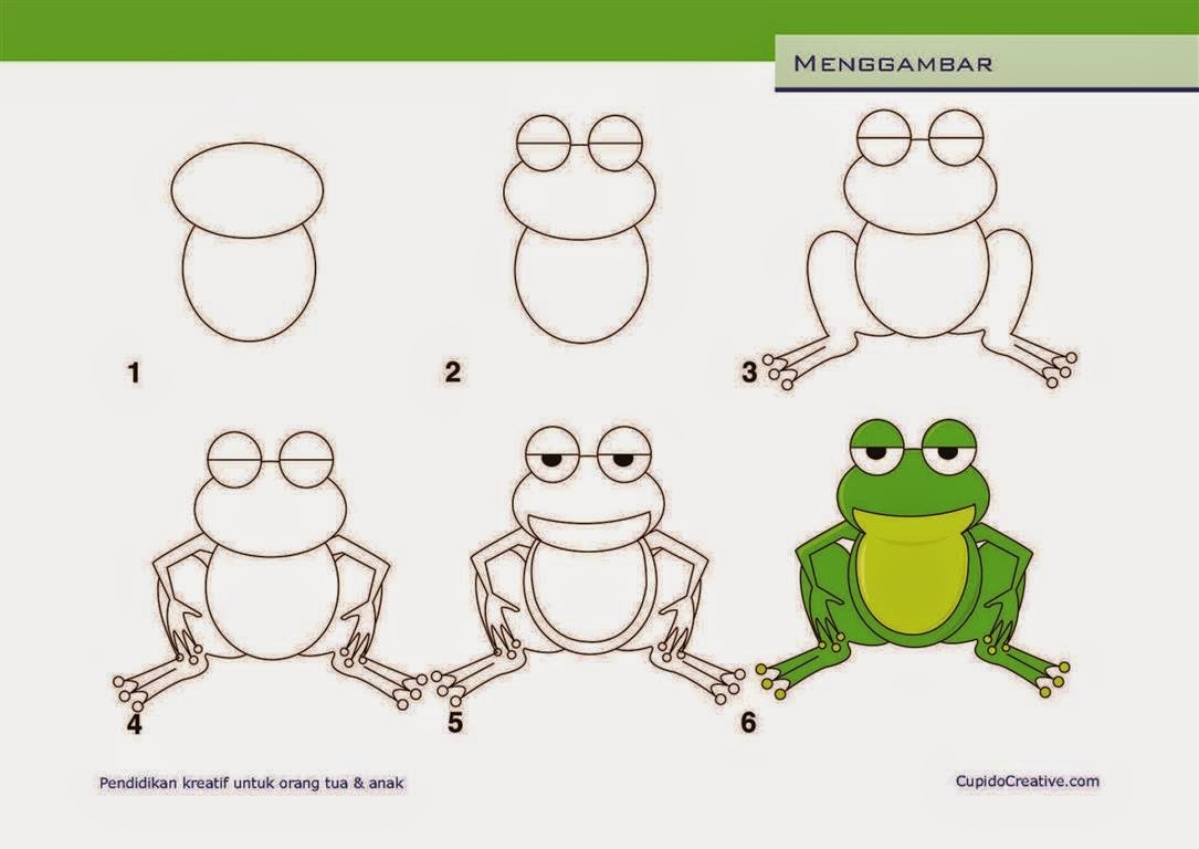 23 интересных способа нарисовать лягушку