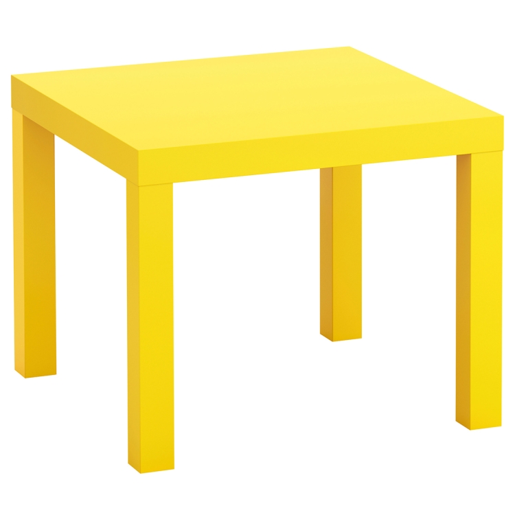Желтый стол рисунок