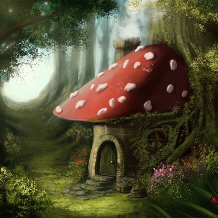 Волшебный домик в лесу