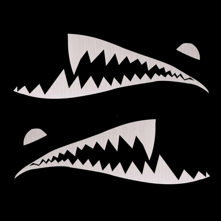 Зубы акулы рисунок
