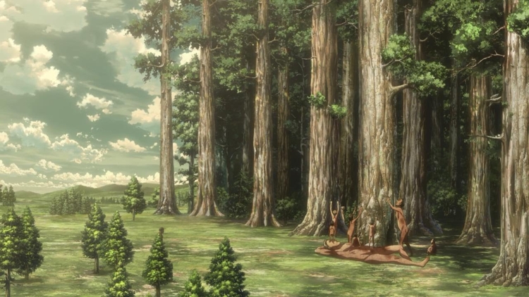 Лес гигантских деревьев
