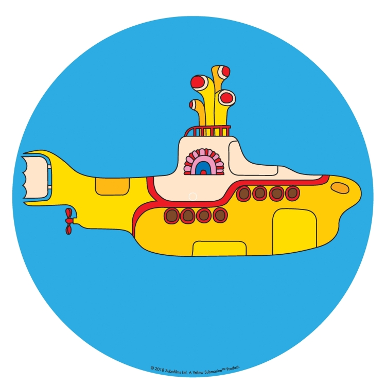Рисунки желтой подводной лодки