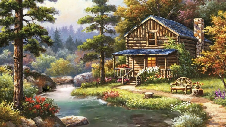 Дома мечты в лесу