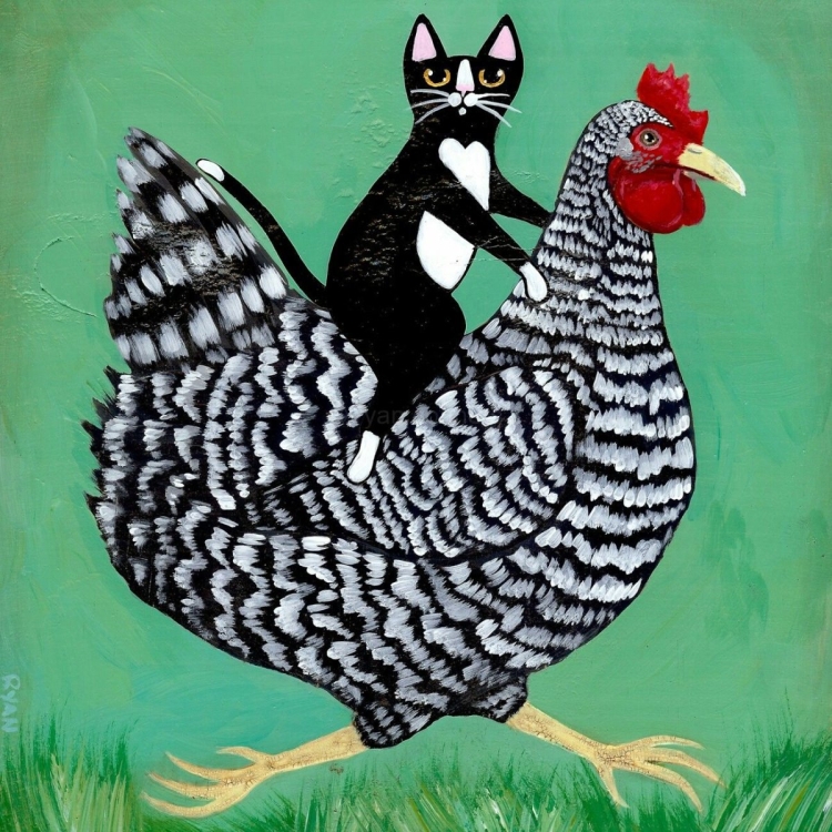 Кошка и Курочка