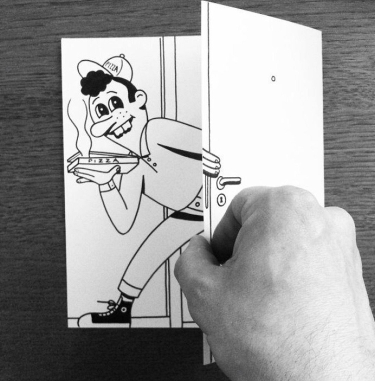 Прикольные рисунки на бумаге