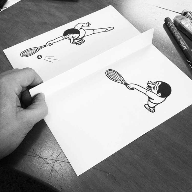 Креативные рисунки маркерами