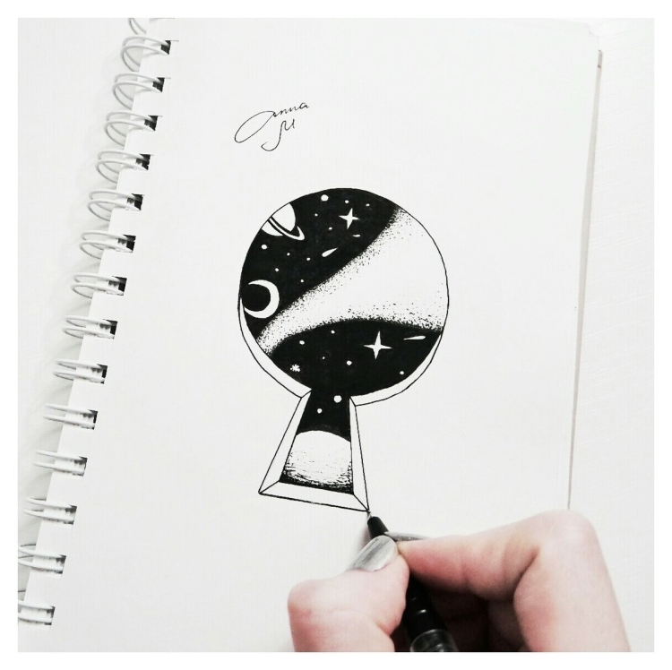 Рисунки для скетчбука лёгкие