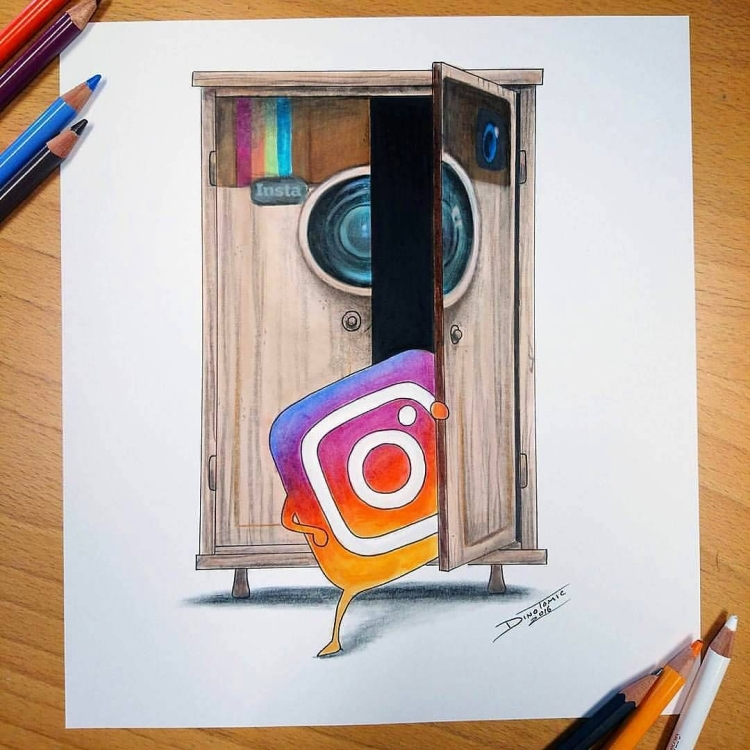 Рисунки с инстаграма