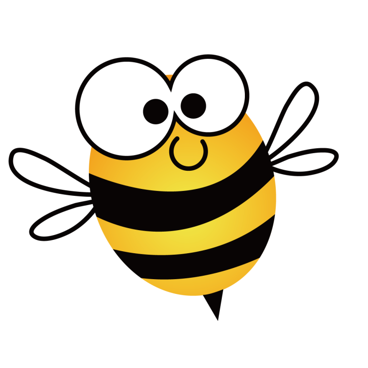Прикольный рисунок пчелы