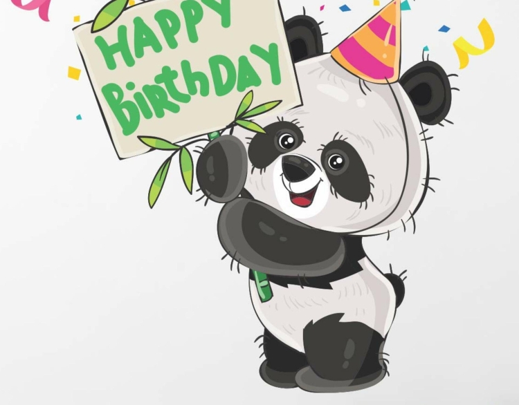 Рисунок панды с днем рождения (47 фото) » рисунки для срисовки на steklorez69.ru