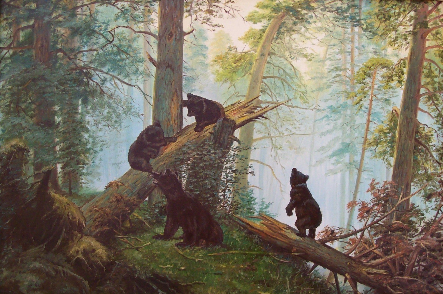 Три медведя в лесу - 65 фото