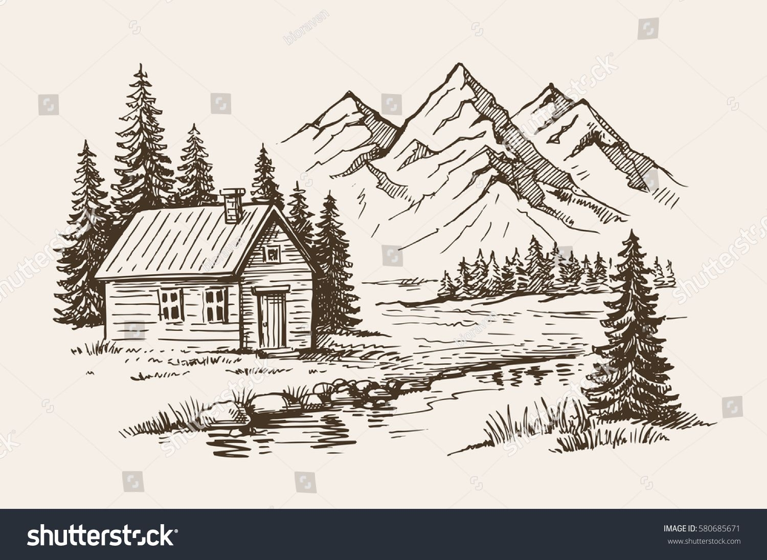 Уютный домик в горах (83 фото)