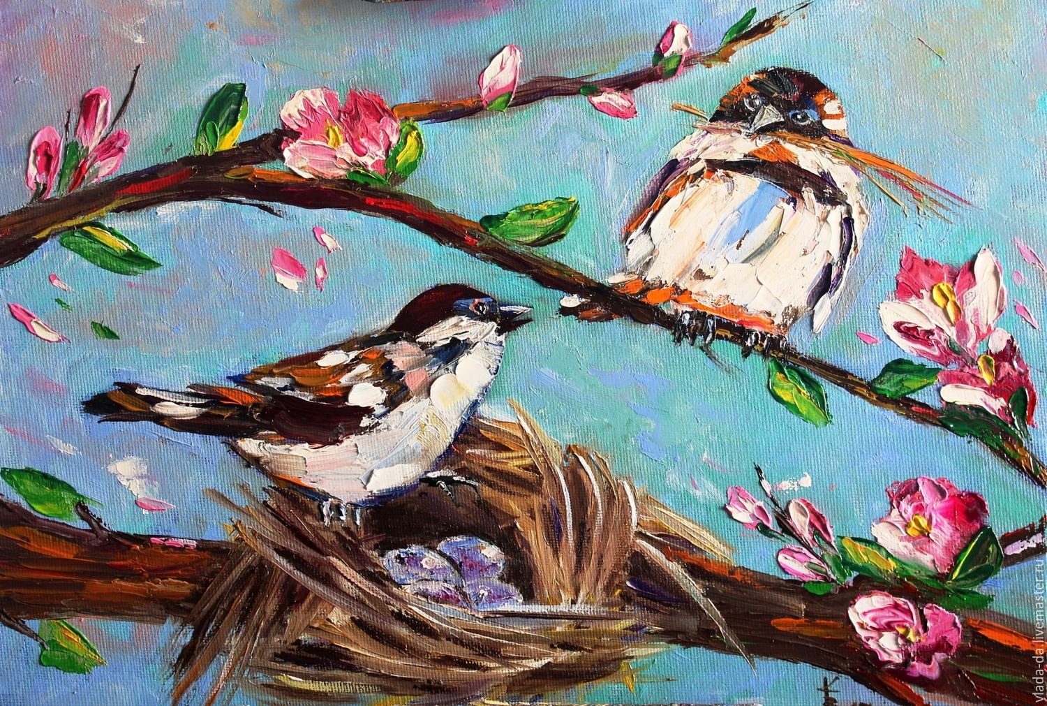 Весенние птицы рисунок. Весенние птицы гуашью. Весенний пейзаж гуашью. Рисование весенних птиц.