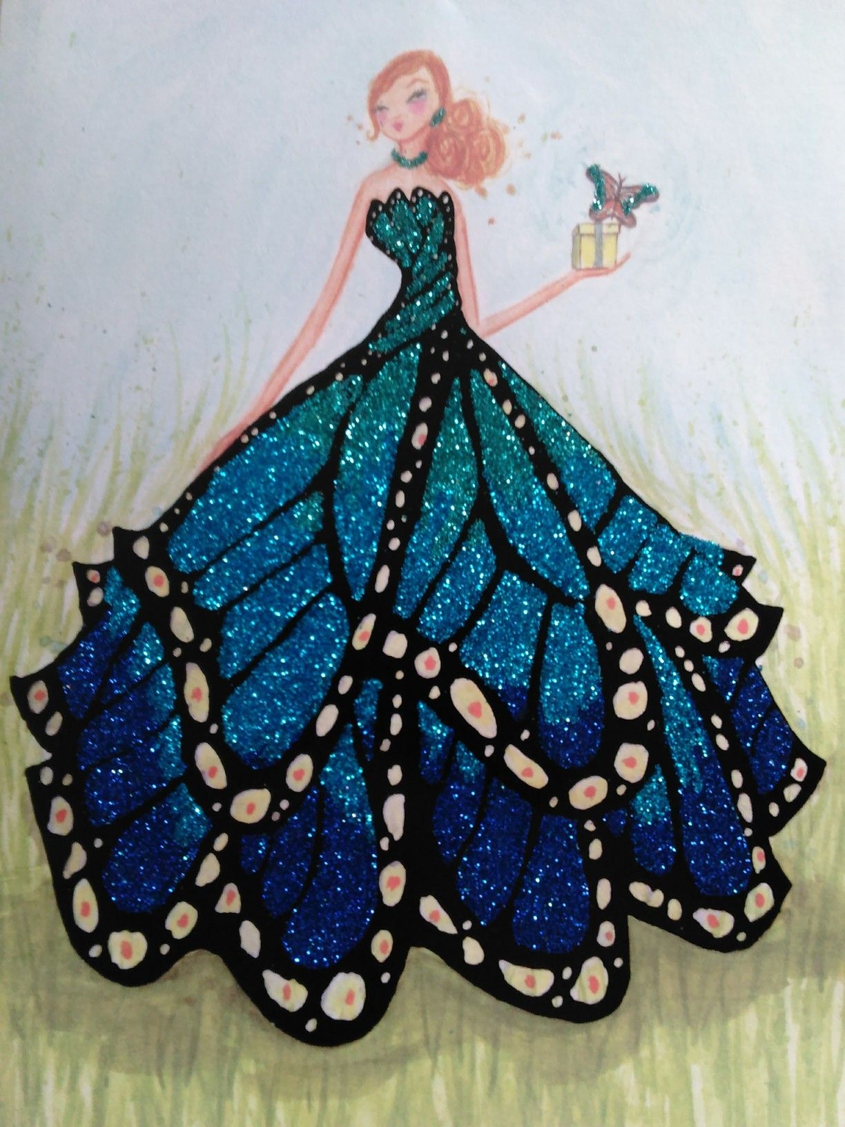 Бабочки на вашем платье - к счастью и процветанию | Быть женщиной, Модельеры, Платье с вышивкой
