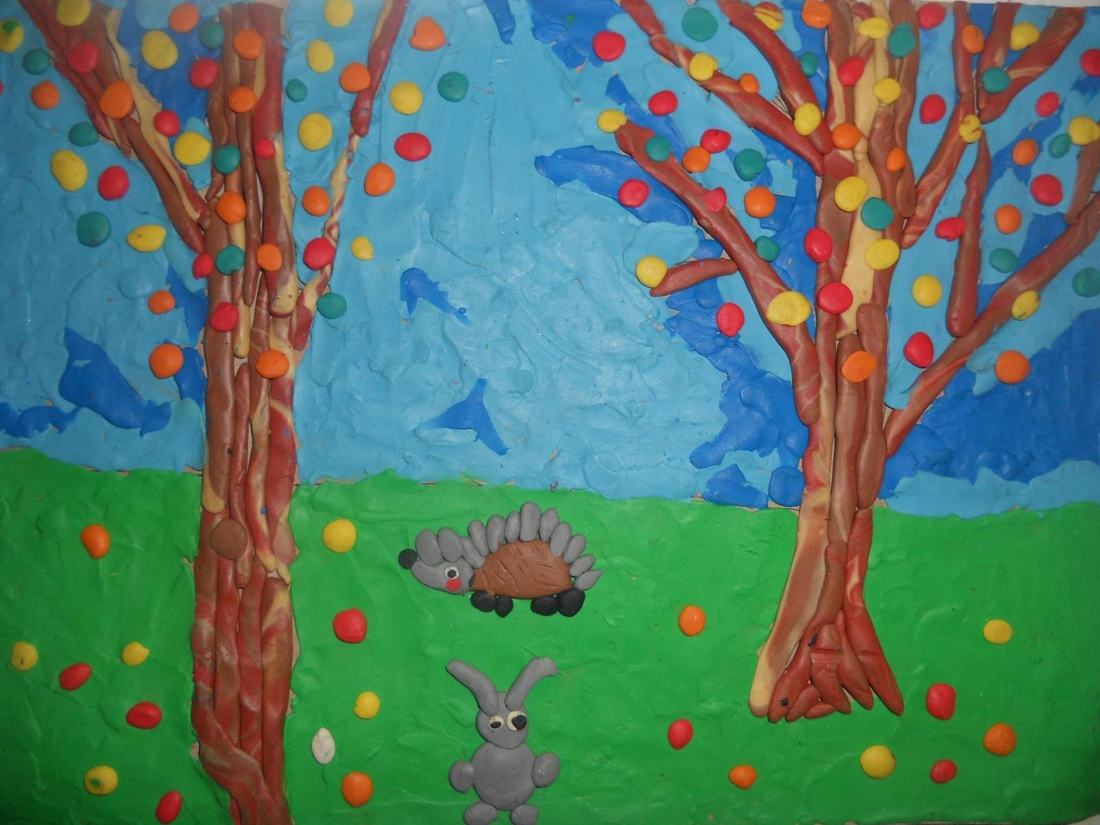 Набор для творчества Картина своими руками - Цветочная полянка 22*22 см с рамкой фото