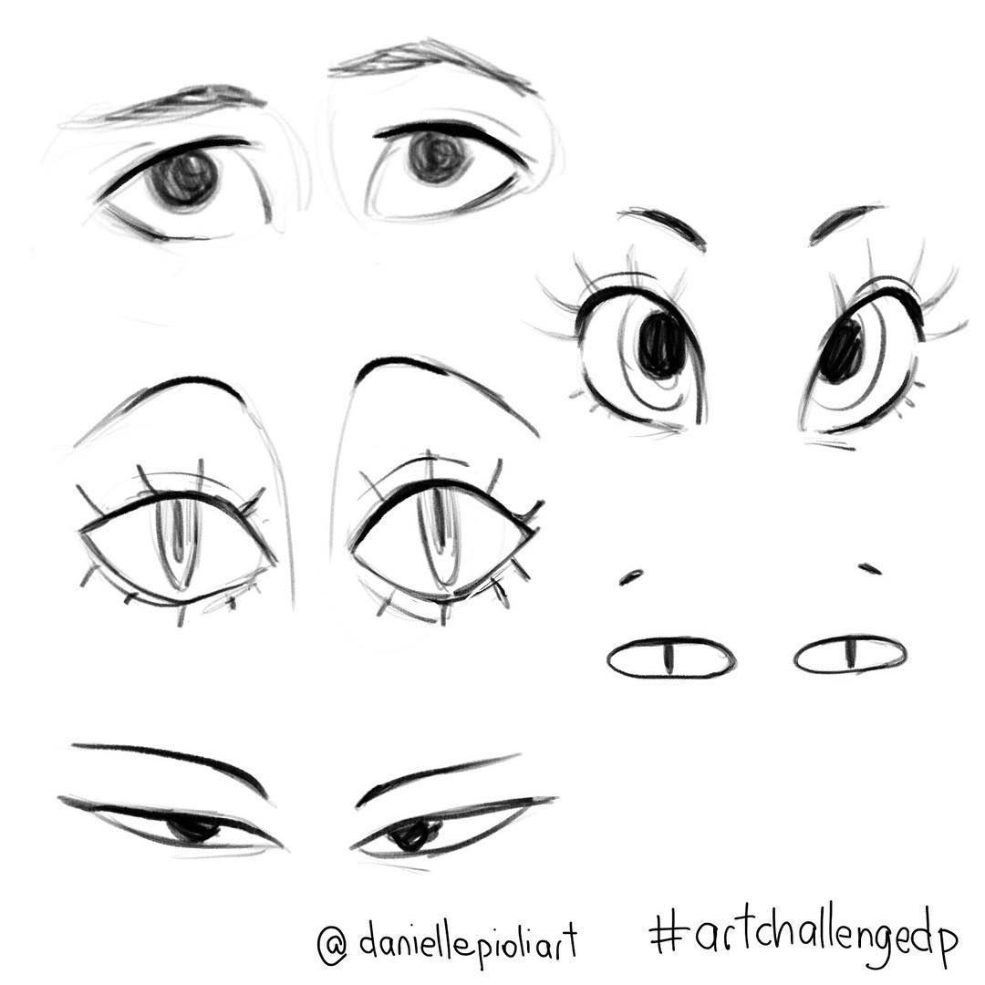 Как легко и быстро нарисовать крутой глаз. (Пошаговая инструкция) | Олег-Олаф Гудвин | Дзен