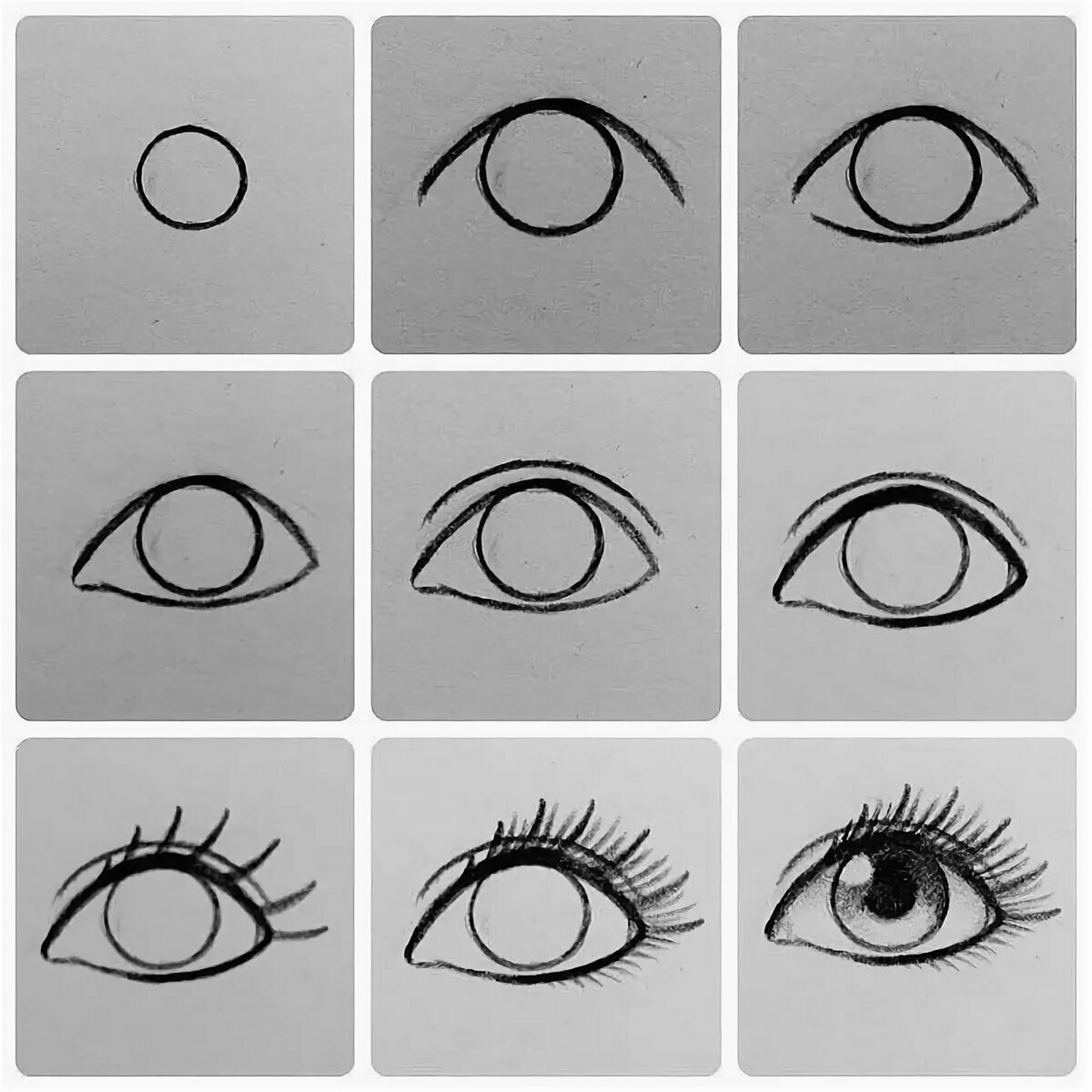 Глазки карандашом. Поэтапное рисование глаз. Глаза карандашом для начинающих. Глаза для рисования. Рисунки глаз карандашом для начинающих.