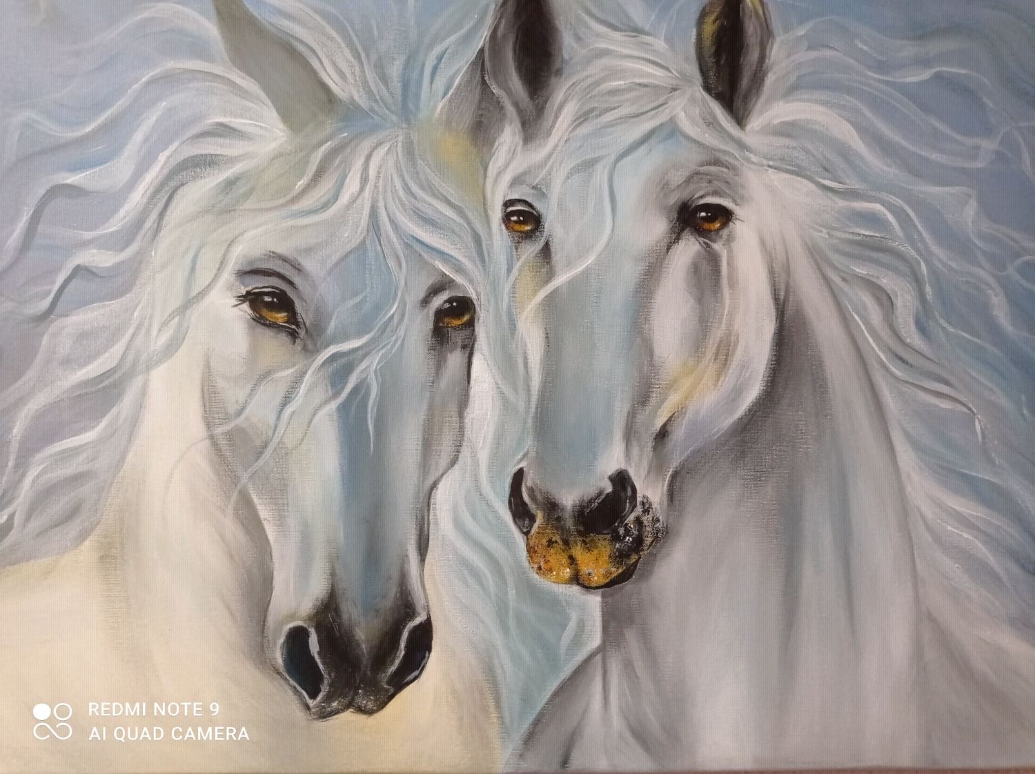 Рисунки и живопись лошадей - 69 фото