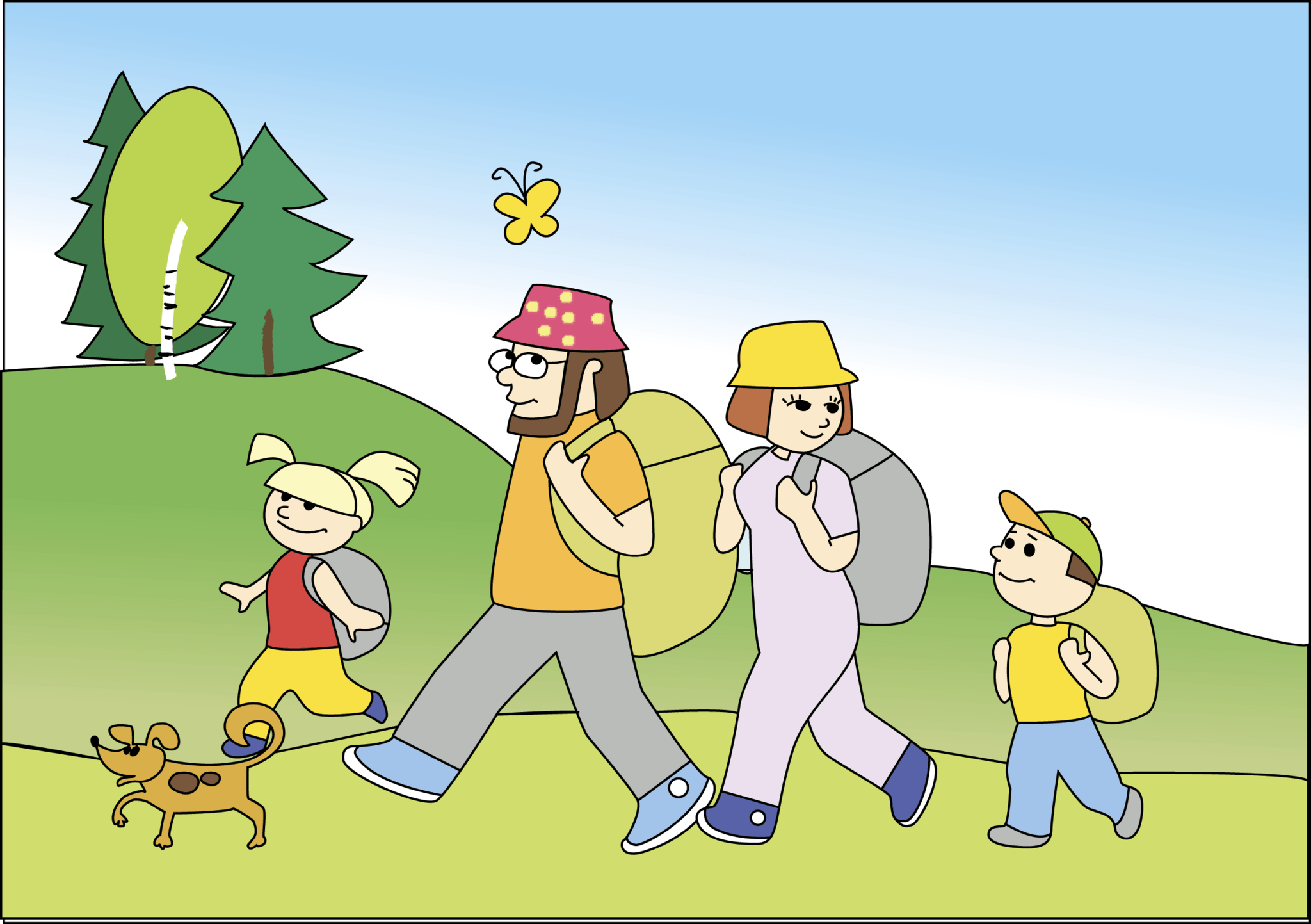 Безопасное поведение на природе. Поход в лес с детьми. Безопасность на природе для детей. Безопасность в походе.