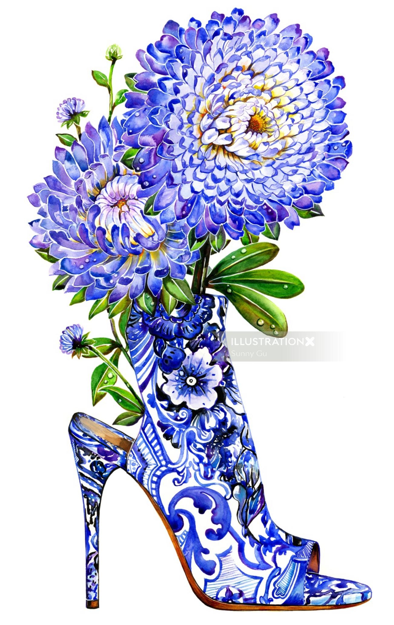 Цветок Башмачок (туфелька, кальциолярия)