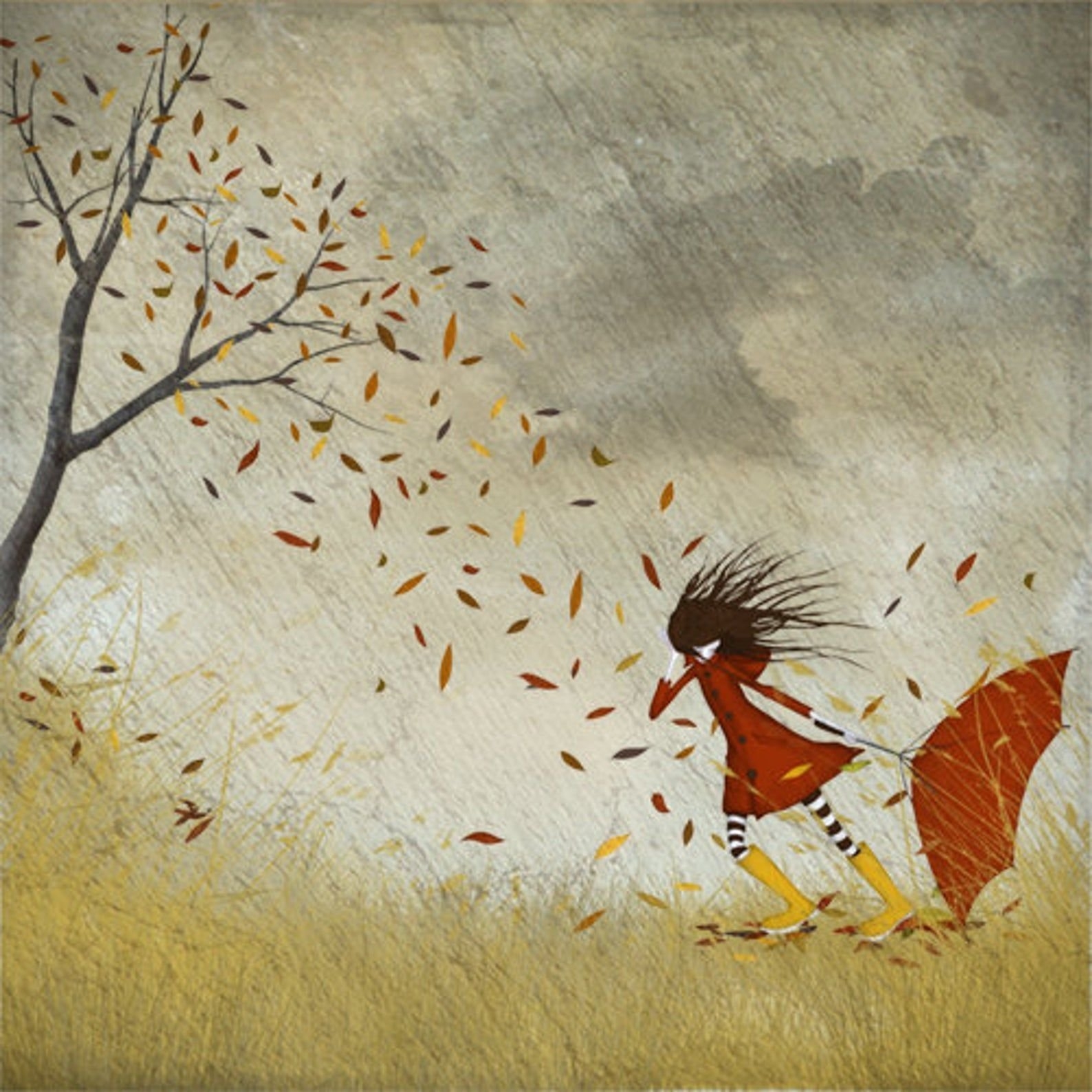 Ветер уносит листья. Осень ветер. Сильный осенний ветер. Осень иллюстрации. Сильный ветер осень.