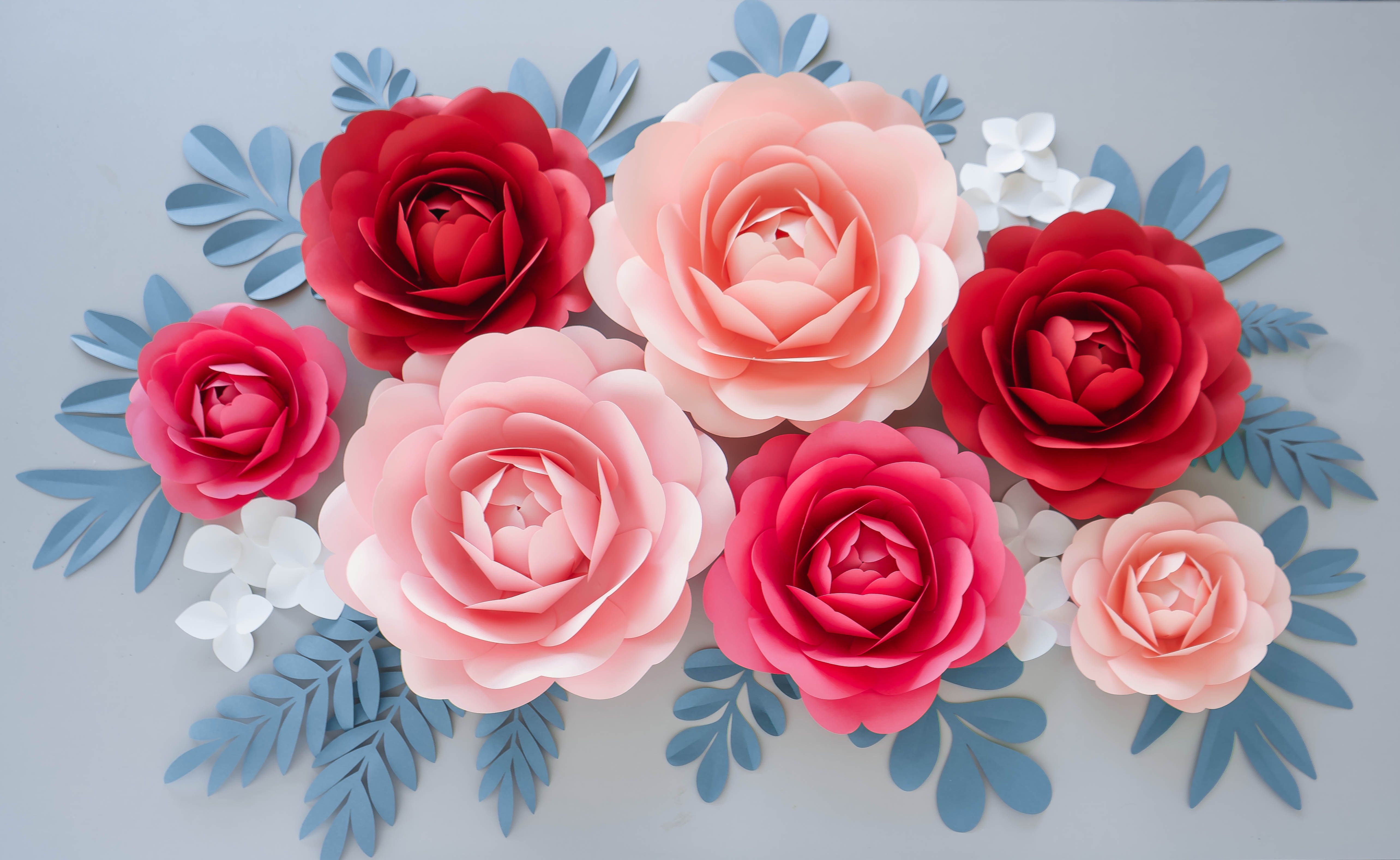 Объемные цветы из ткани своими руками - 73 фото