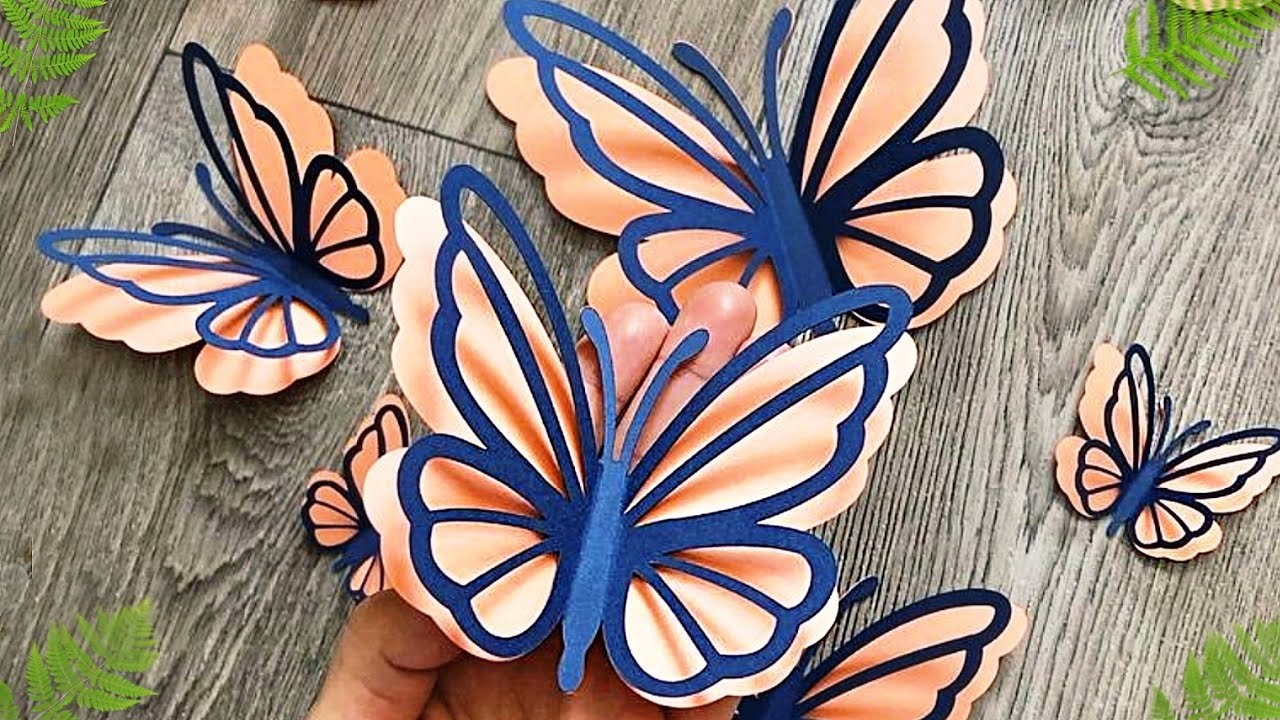 Объемная бабочка своими руками: яркость и легкость в маленькой поделке