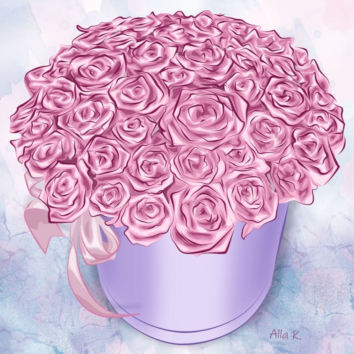 Цветы из мыльных роз - 73 фото