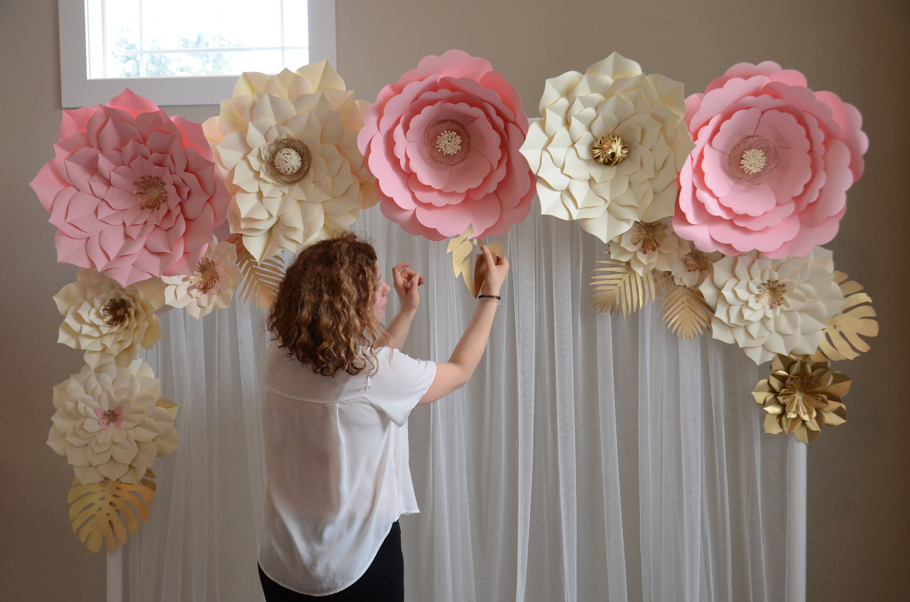 Создание бумажных цветов любого размера и сложности - Катрин Декор в Самаре