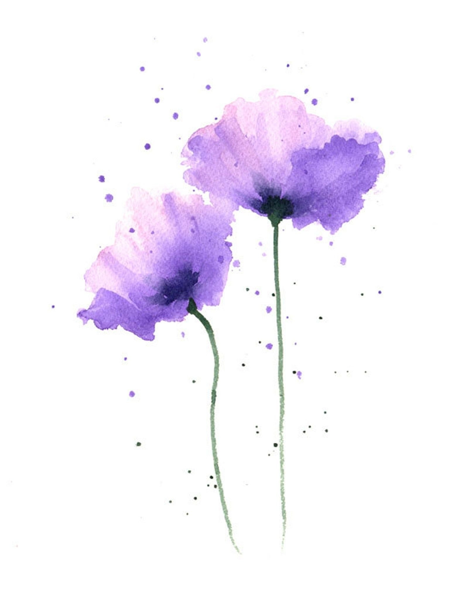 Мелкие фиолетовые цветы - 67 фото