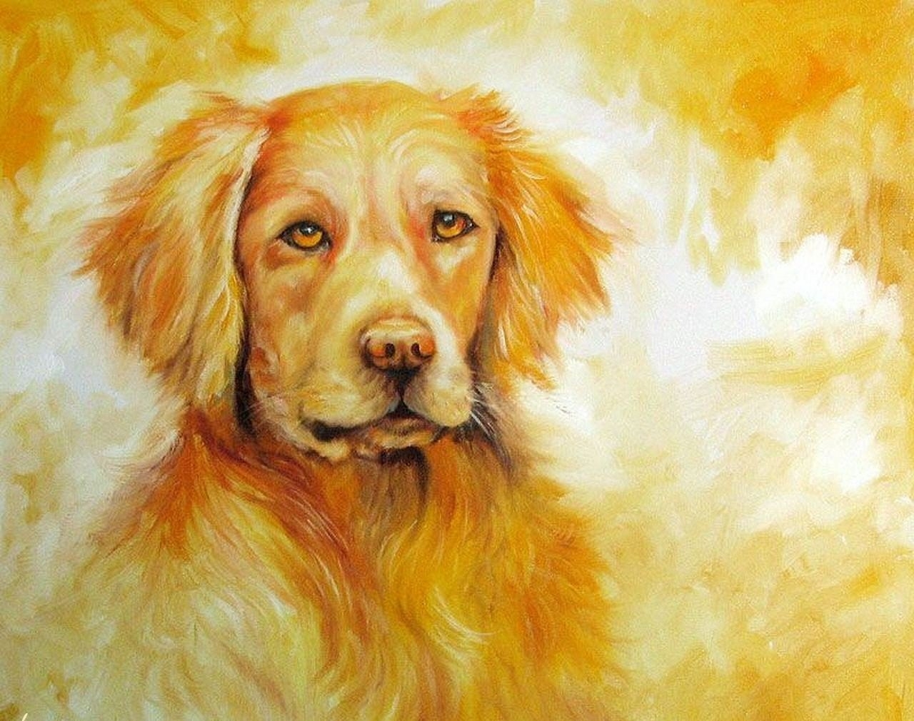 Желтая мультяшная собака - 74 фото