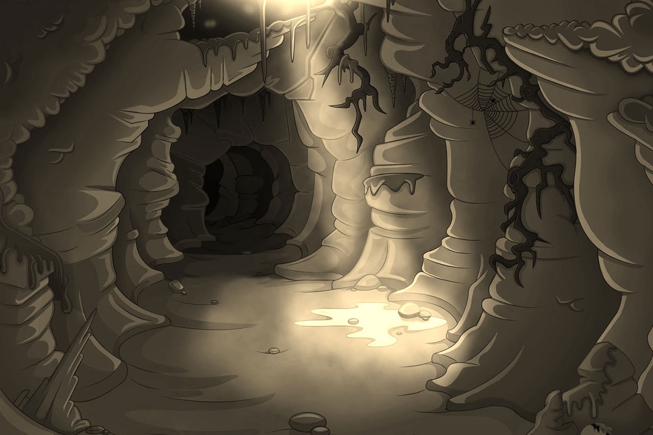 Иллюстрация подземелье. Пещера мультяшная. Мультяшные пещеры. Пещера иллюстрация. Пещера нарисованная.