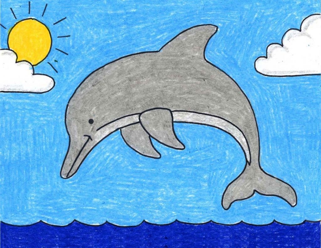 Раскраска дельфины море. Раскраска Раскраска дельфины в море распечатать. Красивые раскраски.