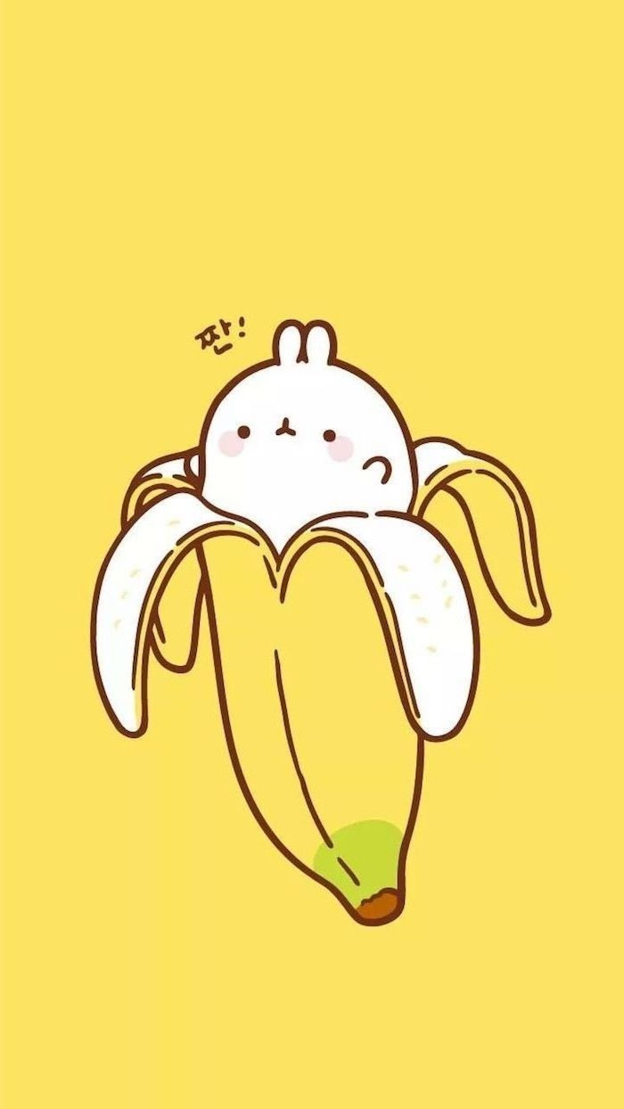 Мультяшный кот в банане