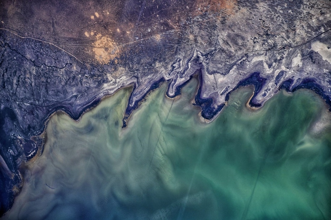 Бирюзовое чудо: как выглядит Черное море из космоса (фото)