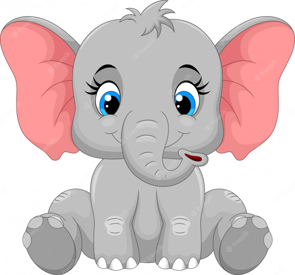 картинка слоника для детей