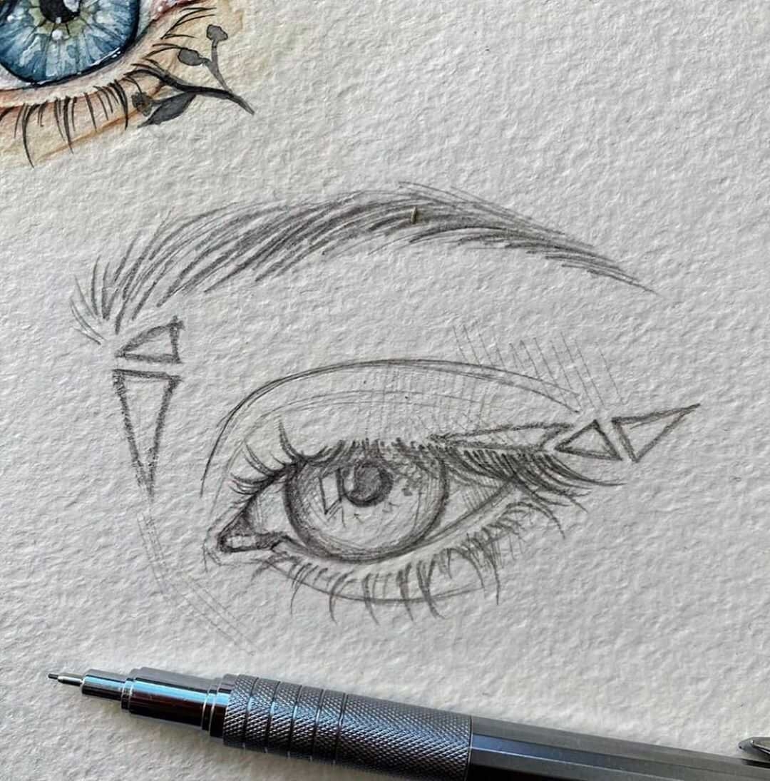 Как нарисовать красивую ручку. Карандаш для глаз. Необычные рисунки карандашом. Глаза рисунок. Наброски ручкой.