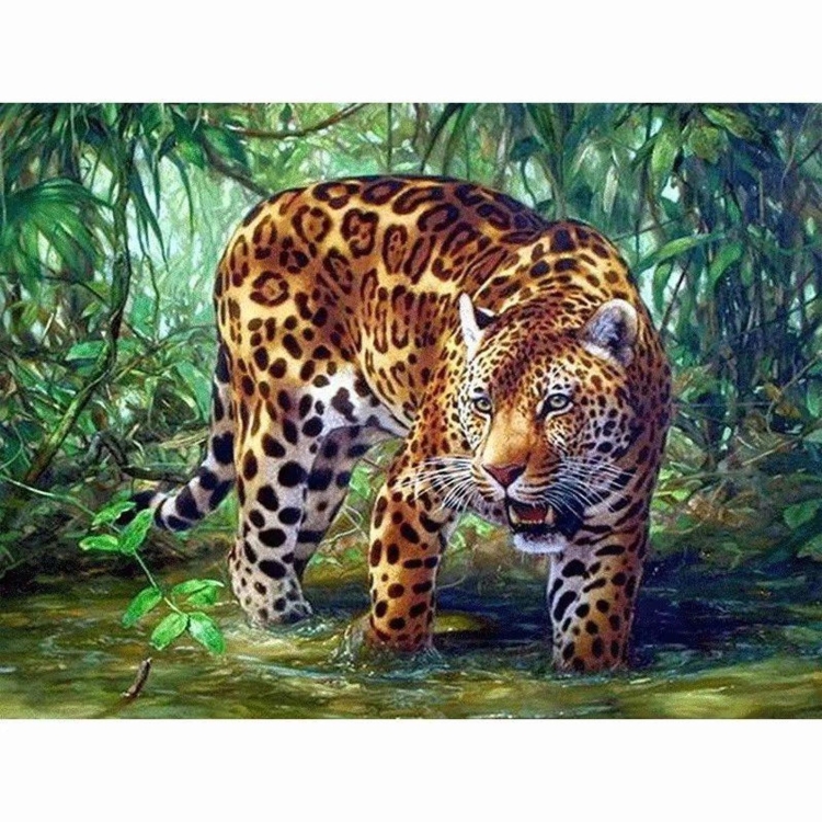 Ягуар в лесу