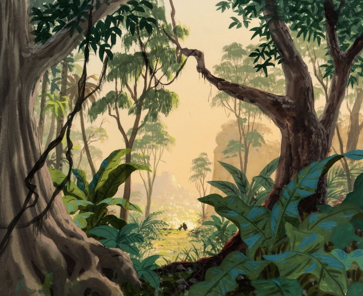 Красивый тропический лес
